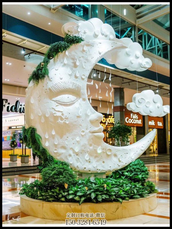 月亮雕塑展品,彩钢制作,酒店不锈钢月亮雕塑精品 月亮雕塑展品,彩钢制作,酒店不锈钢月亮雕塑精品